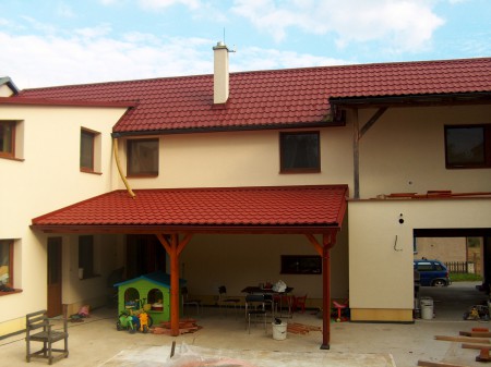 pergola oplechování